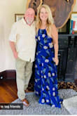 Yes you will most likely have to have it hemmed and you need someone to tie it. I am 58 and wore this to my sons Florida wedding. It's so comfortable I felt great in it and got lots of compliments. The color is gorgeous. - Eileen I.