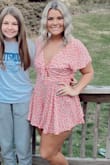 I love the look of this romper it's perfect for spring and summer. I received so many compliments when wearing it. The material doesn't feel cheap, it is very flattering. - Alexis S.