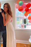 Was perfect for my bridal shower!! Got so many compliments. Was also long enough I could wear heels.
 highly recommend - Megan S.