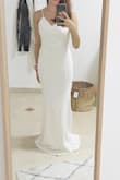 I'm a uk 6 and size XS is perfect. Love the low back design. - Priscilla H.