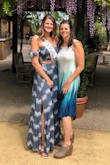 I can't tell you how comfortable and yet sexy in the cutest way without being over the top this outfit is! I got TONS of compliments wearing it out to a few wineries on my bachelorette weekend! It fits true to size and I'm tall yet it was long enough for me with some wedges. Love the slits! Seriously favorite outfit ever. Great quality! - Michelle J.