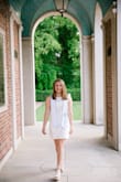Fit like a glove and better quality than I was expecting. It was the perfect classy grad dress! - Meghan R.