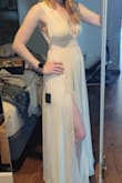 I am typically a medium and had to exchange for a small. The small fits perfectly! I'm so excited to wear this dress as a bridesmaid for my best friend's wedding. The lightweight, flowy material will be perfect for a warm summertime outdoor wedding. - Tanya Z.