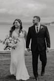 My fiancé and I decided to have a small intimate wedding. I bought a dress at a bridal boutique and a few days later had buyers remorse. I loved the dress at the store but after alterations I just didn't love it. Everyone else kept telling me how beautiful I looked, but I deep down I didn't feel beautiful or comfortable and knew that dress just wasn't me. I felt so guilty since my mom bought me the dress... but knew that I needed to feel great and confident on my special day... So I ordered a few dresses on lulus and to be honest loved them all, but fell the most in love with this dress! It is so comfortable and flattering. I am 5'6 190lbs so I never imagined myself in a slim fit/mermaid style dress but the second I put this dress on I just knew it was the one!!! Highly, highly recommend to all brides whether you are having a big wedding, eloping or having or having a small, intimate wedding like me, you won't regret it! - Taylor S.