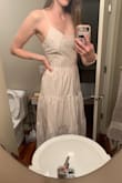 This is by far my favourite dress. Even though it's long it's still so form fitting so it looks gorgeous on and not frumpy AT ALL! I love it! - Stephanie S.