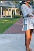 Loved the dress and it fit perfectly. The material was great quality and the color was perfect! - Salene G.