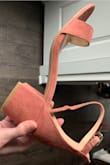 Love the color! Perfect for my fall wedding. Fits true to size and this heel height is perfect for me to wear all day! - Cheyenne A.