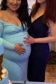 Lightweight comfortable material. Perfect outfit for my best friends baby shower, got lots of compliments. The material is a little thin so I suggest wearing pasties so people can't tell if you're cold. - Jessica M.