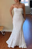 it fit nicely but my broad shoulders unfortunately made the XS too tight so I won't be wearing it for my wedding day. But I will definitely consider the S if I change my mind! - Nancy R.