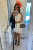 Wore this dress to a Kentucky Derby Party. Other reviews said it was quite short, but worked great for me bc I am short. Wore it with heels and then changed into boots for comfort and both looked super cute. - Kim P.