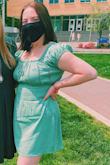 This dress is everything I hoped for and more. It fit perfectly and was super flattering; I got so many compliments on it. Definitely ordering dresses from here again! - Victoria R.