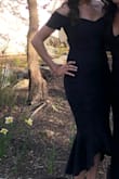 I typically wear a medium but went with a small since it was a tad big. It fit perfectly and had enough stretch to wear I wasn't uncomfortable. By far the best dress I've purchased from Lulus! - Stephanie S.