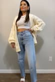 Very good quality! Love it! Runs true to size for a nice oversize fit. Completely recommend - Jessica S.