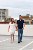 I have this dress in burgundy and white because I love it so much! I wore the burgundy to a friends wedding 2 years ago and now I am engaged and needed a white dress for engagement photos and knew immediately I needed this one in white. It's so comfortable and the fit is amazing. I love it and have gotten so many compliments on both colors. - Jessica B.