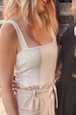 I wear this top with so many different bottoms! It's my date night go to! - Rebecca S.