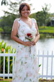 I wore this dress for my 20 year vow renewal.  Added a little belt for added effect and felt great in it. A romantic and whimsical find. - Erica G.