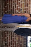 Wore this dress to a wedding in May and it was perfect! I loved the length and how flowy it was! I felt very comfortable all night but also chic! I thought the fabric was going to be more of a chiffon but it was more cotton, I didn't mind though! - Julia H.