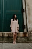 The color was perfect and it was flattering and fun to wear for our photos. - Hunter B.