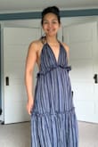 I love this dress, bought in gray as well. It runs a bit big, can't wait to wear it this summer and on my vacation to Hawaii - Marivic S.