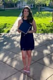 I wore this dress for my college graduation, and it was lovely! It was comfortable enough, and it was super flattering. It fits kind of like a bodycon dress, but it still covers enough. - Rebecca C.