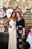 Nothing better then showing off your hard work before the wedding! No hem, not alternation. This dress fit perfectly ! - Nicole M.