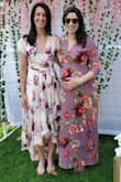 I got rave reviews when I wore this for my sister's baby shower. Only complaint (and this is the 2nd time I came across this issue with a Lulus dress) is that it's see through. I had to wear beige spanks underneath. Aside from that, it's comfortable, flattering and made me feel pretty. :) - Erica G.