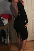I like this dress so much.
It's make me looks skinnier than normal haha - Giao K.