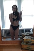My favorite bikini! The bottoms fit perfectly. The top runs a little small so get one size up. I have a chubby tummy that I am self conscious about but this is so slimming. I feel confident. - Samantha Y.