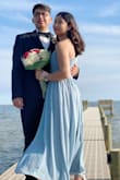 The dusty blue maxi dress was absolutely gorgeous! The material was soft and I was able to feel comfortable in it. The slit on the side made it very cute as well. Definitely would wear this dress again! - Yazmine P.