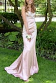 I wore this dress to prom and loved everything about it! It fit well in the bust and torso, but the length was a bit long so I ended up getting it hemmed. The light pink color was gorgeous and the material was very comfortable. Thank you Lulus!! <3 - Sophia D.