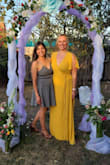 I absolutely loved this dress, it was light and comfortable. I did order the large and it was still a bit long with heels, I am 5'7. So next time I may order the medium for length. But everything else fit perfectly. - Liz L.