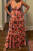 This dress fits perfect! I got a size 8. It is very wrinkly though, so I have to steam it before wearing out! - Andra