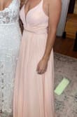I wore this as a bridesmaids dress for one of my best friends wedding! I got so many compliments and I absolutely loved it. I like that it gave support to the top half and then was flowy on the bottom. Also loved the slit on it. - Alyson W.