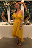 I ordered the full length. However, it was too long, so I had it altered to be like the hi-low version available. Everything about the dress is beautiful! It can be dressed up or down to suit a specific event. I opted for dressed down with fun bright green accessories! - Carrie S.