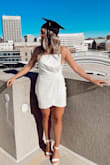 This dress exceeded my expectations! It has a very flattering fit with great adjustable straps. Made with quality and stretchy material. Nice for formals events. - Jessica C.