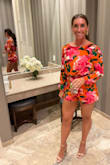 Wore this to a wedding in Baton Rouge, LA @ the country club. Recently lost a lot of weight and this showed off my legs and waist! I feel beautiful and so sexy. Received many compliments! Bought it in blue for a wedding I have next weekend! Open back is gorgeous too, did not need double sided tape for anything. - Jessica M.
