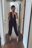 You guys, I ordered this on a whim, I am obsessed with the comfy yet sexy look of this jumpsuit! I just tried it on to see what it would look like, cannot wait to wear it out! You will not regret! - Gabrielle S.