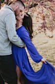 Loved the color, losing weight so maybe could of gone a size smaller but was happy still with the fit. Felt great and sexy for our shoot for our engagement. My fiancée loved it too! - Abbey R.