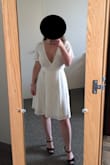I'm short but this dress was way too big. I didn't think the fabric would be linen either. - Kristina N.
