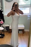 Hesitant to order but so glad I did! Dress is absolutely beautiful! It was a little too long but that is expected as I am short. Can't wait to wear it in a month for our Vegas wedding!! - Nikki T.