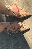 the best shoes I have bought .... They are absolutely beautiful and comfortable ... I used them for more than 10 hours and they did not hurt my feet and it was the first time I wore them ... the height of the heel is perfect.  I love them. - Anais D.