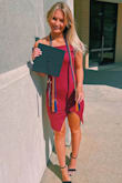 I wanted this dress for my graduation, and I was nervous about the sizing. I'm normally a medium in fitted dresses, but the reviews said to size down because of the stretchy material. So, so glad that I did because it fit perfect! Got so many compliments on it too :) - Camryn H.