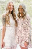 Runs a little big compared to the size chart but I loved this dress for my bridal shower. Lace is high quality and fringe is fun. Would def recommend! - Lexi M.