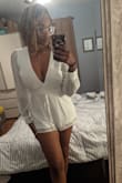 I absolutely love how this romper compliments my shape. I'll be wearing this to my bridal shower this weekend! - Imani P.