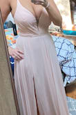 I ordered 2 dresses from Lulus and it was sooo hard to decide which to send back. This dress was beautiful and comfortable! The belt was so sparkly. You could adjust the bust support with the corset ties in the back. I ended up choosing the second dress I purchased only because I felt I had too much cleavage with this dress for a wedding.  Awesome prices, beautiful dresses! I will purchase from Lulus again. - Mollie M.