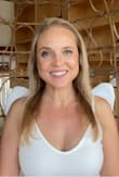 This bodysuit is a perfect wardrobe staple, but I noticed it starts to stretch out after wearing it all day. I had to use double sided tape so my bra didn't show. Either way it's cute, comfy, and flattering! Can dress up or down. Can't go wrong with this one. - Kristin W.
