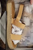 Not only were the shoes a half size too big, but the quality also wasn't what I was expecting. I thought the material that the straps were made of would have been a thicker material. All in all, still a cute shoe that came exactly as pictured, I just had higher hopes and ended up returning. - Jackelyn F.