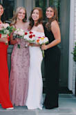Wore this for senior prom ... fit like a dream.  With heels, I dint even need to hem it. - Lisa S.