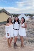 I love this dress! Fits great and the material is super soft. Only downfall is that even with the liner it comes it is still a little see through so you have to be careful with colored under garments. - Laura H.