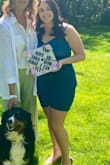 I was nervous it would be too tight but it fit perfectly and I felt super comfortable and confident. The color is even more beautiful in person and the material was nice as well. I got a lot of compliments and I can't wait to wear it again somewhere else. - Shannon B.
